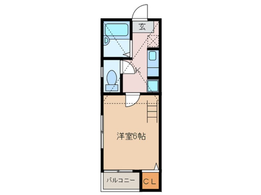 間取図 ハーモニアめいらく