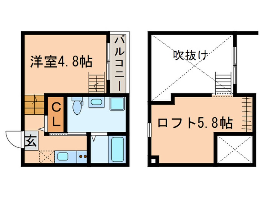 間取図 cordial上小田井