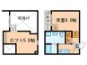 cordial上小田井 1Rの間取り