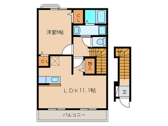 間取図 ラフレシ－ルシメイチ