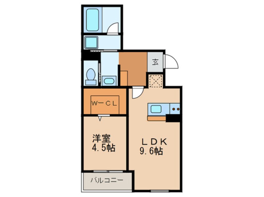 間取図 サンドマーニ浄心