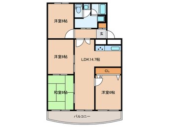 間取図 池下住宅(307)