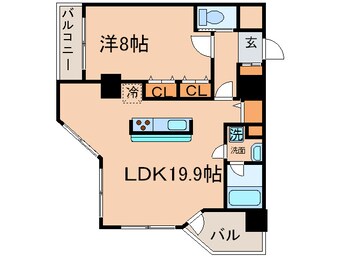 間取図 さくらHillsリバ－サイドWEST