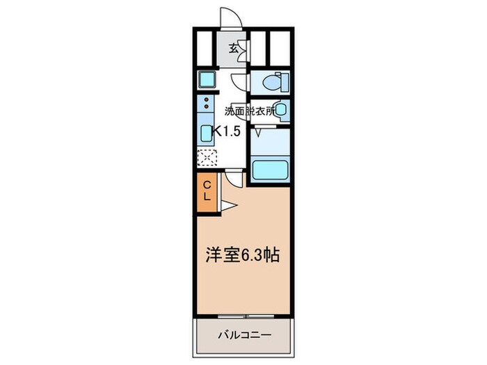 間取り図 ﾌﾟﾚｻﾝｽ新栄ｱｰﾊﾞﾝﾌﾛｰ