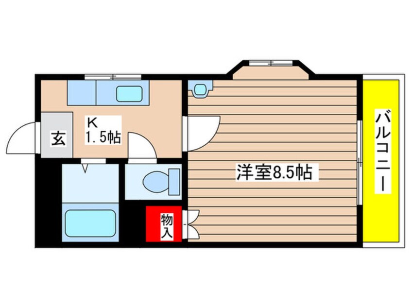 間取図 Mitoku39赤池