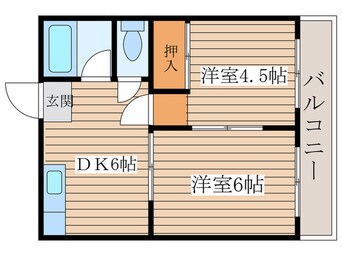 間取図 コ－ポ丸根