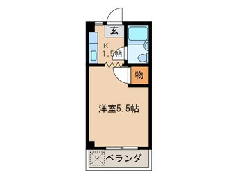 間取図 ハイツミドリ