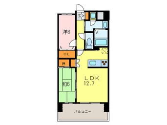 間取図 La Douceur山王