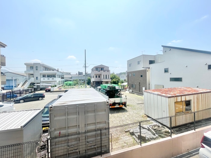 室内からの展望 ヒルズ池場