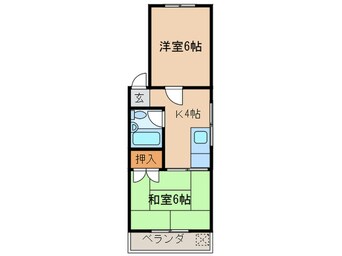 間取図 サンハイツ大野木