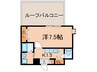 クレシェ－ル大須 1Kの間取り