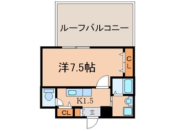 間取図 クレシェ－ル大須