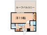 クレシェ－ル大須 1Kの間取り