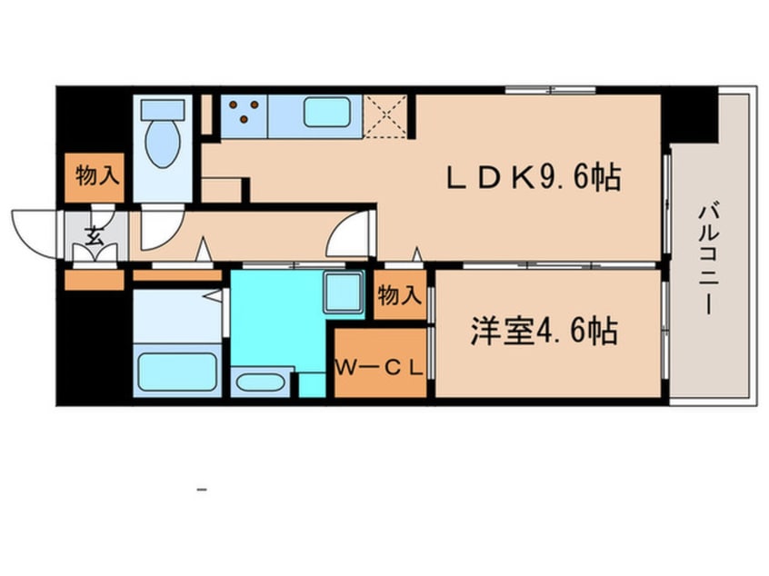 間取図 シェソワ東桜