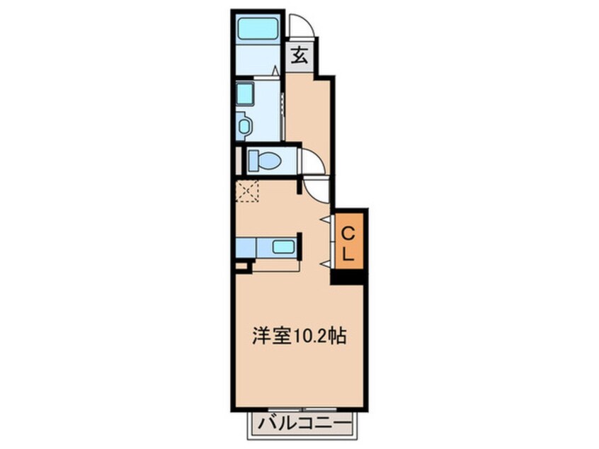 間取図 ヴィラノール平中