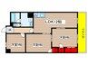 ハイレジデンス上園苑（402） 3LDKの間取り