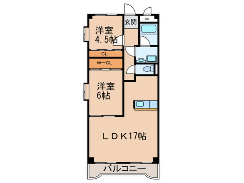 間取図 ベルハイツ司