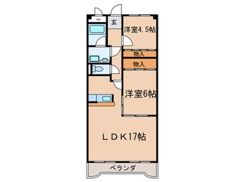 間取図 ベルハイツ司