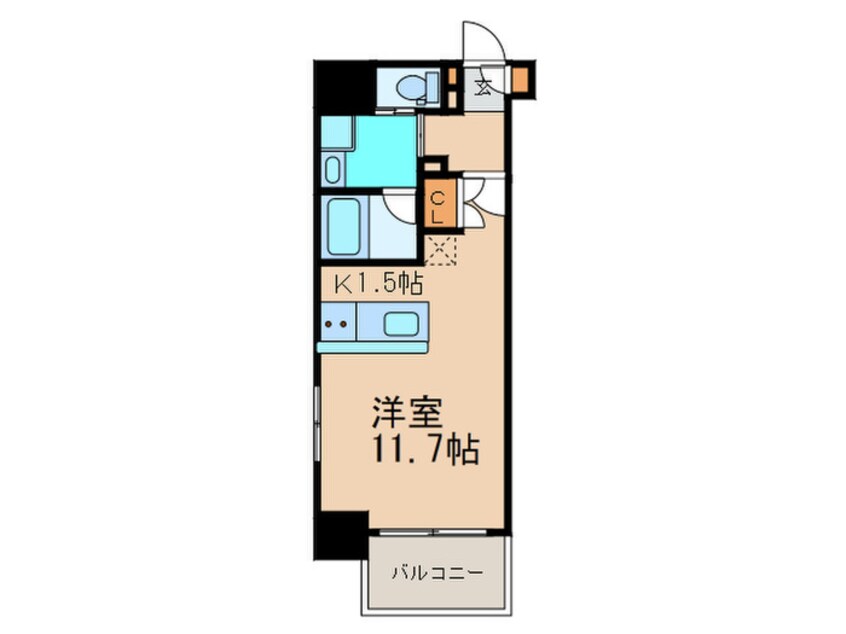 間取図 プランベイム大須駅前