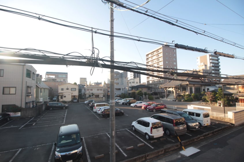 室内からの展望 Anecis花の木