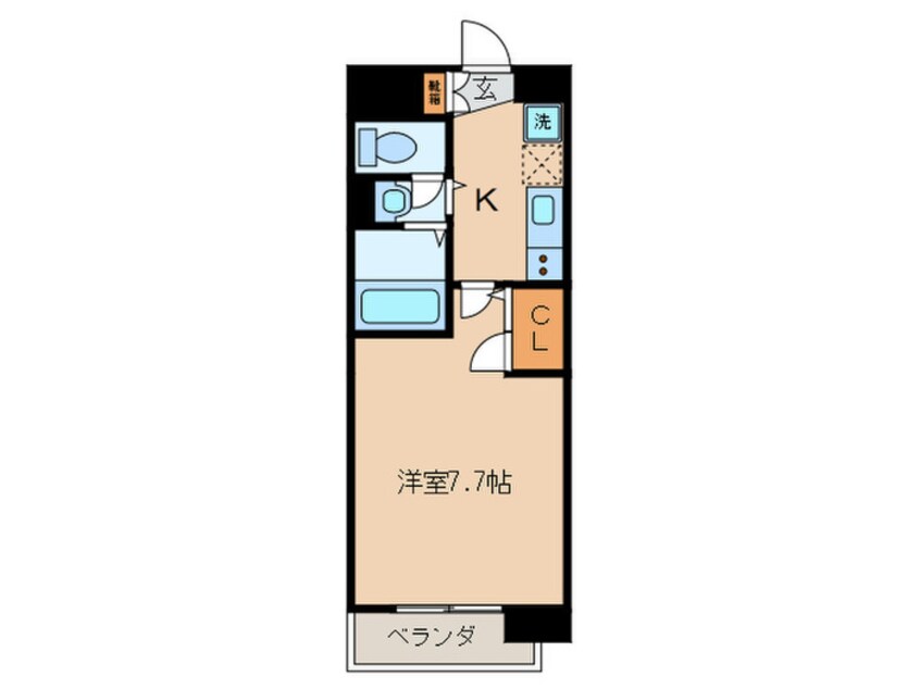 間取図 アルフィーレ新栄