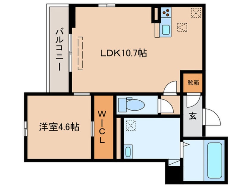 間取図 ブリリアン庄内