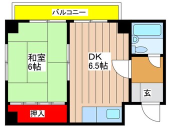 間取図 タキマツ第１マンション