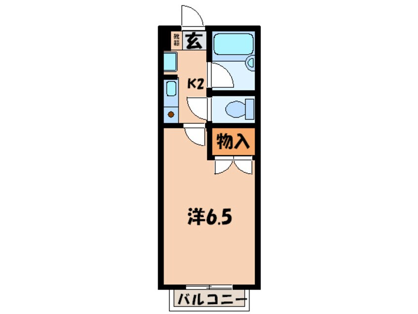 間取図 小呂ハイツ