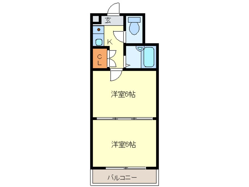 間取図 オアシス日向