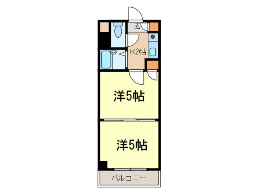 間取図 オアシス日向