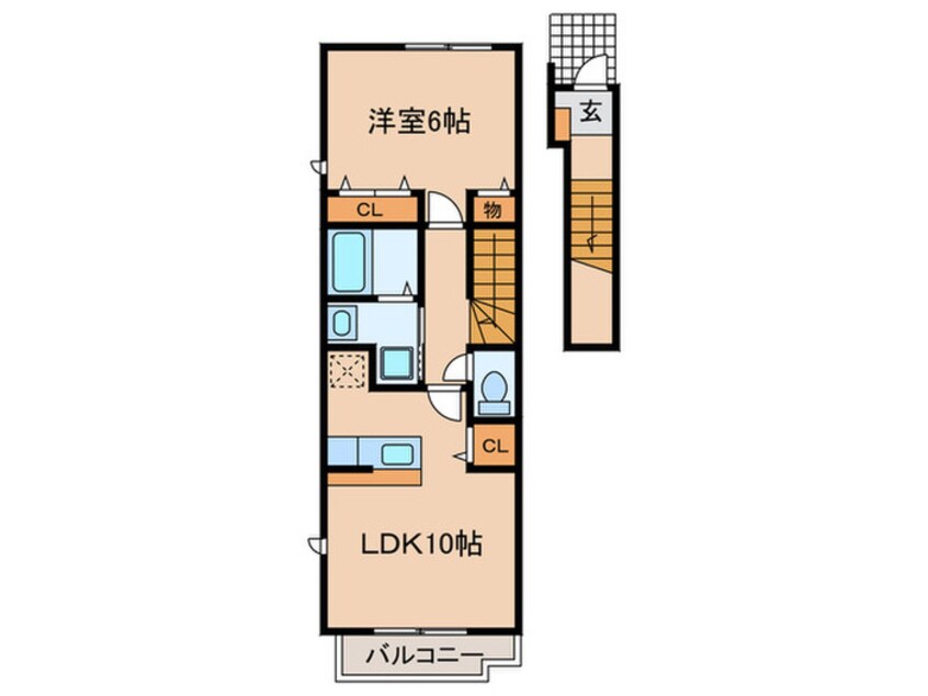 間取図 リビエール