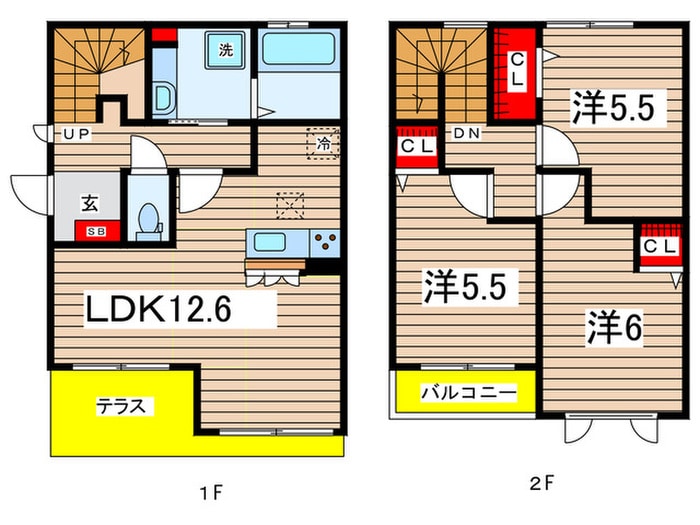 間取り図 アヴァンセ松栄