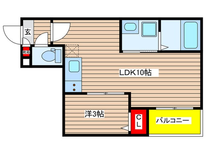 間取り図 Jack inaeiⅢ
