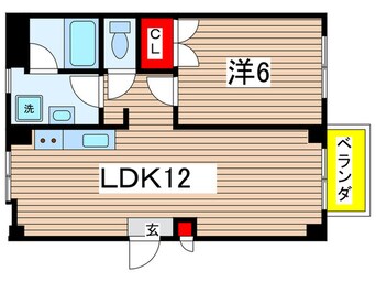間取図 アートハウス鹿山