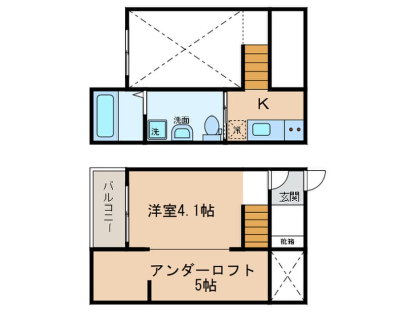 間取図 オー・ルージュ
