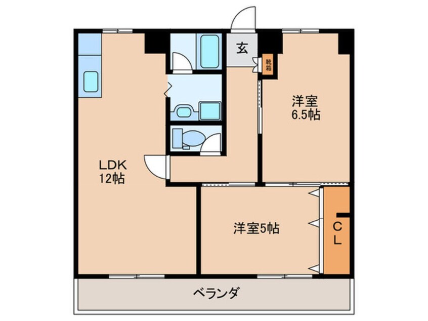 間取図 レジデンス・ア－ビジョン