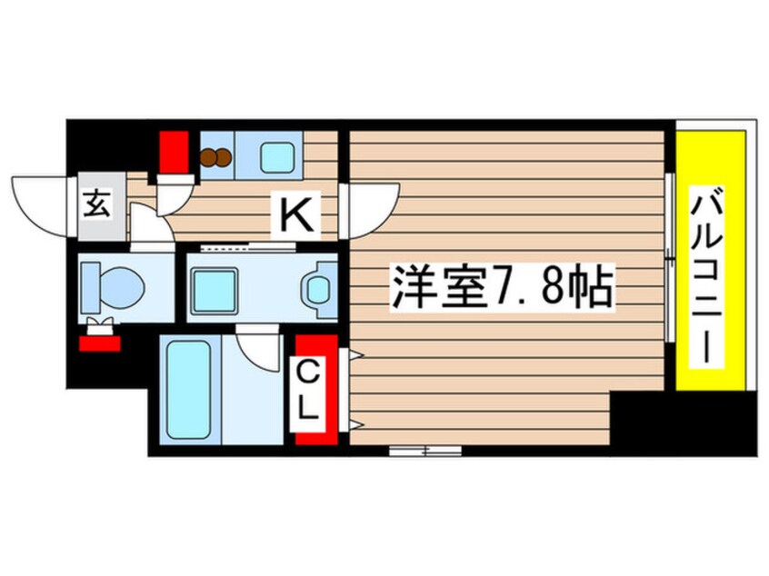 間取図 レジデンス金山スクエア