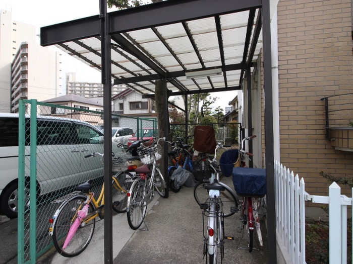 駐輪場 サンハイツ名北