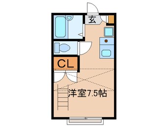 間取図 ヒューマンハイツ