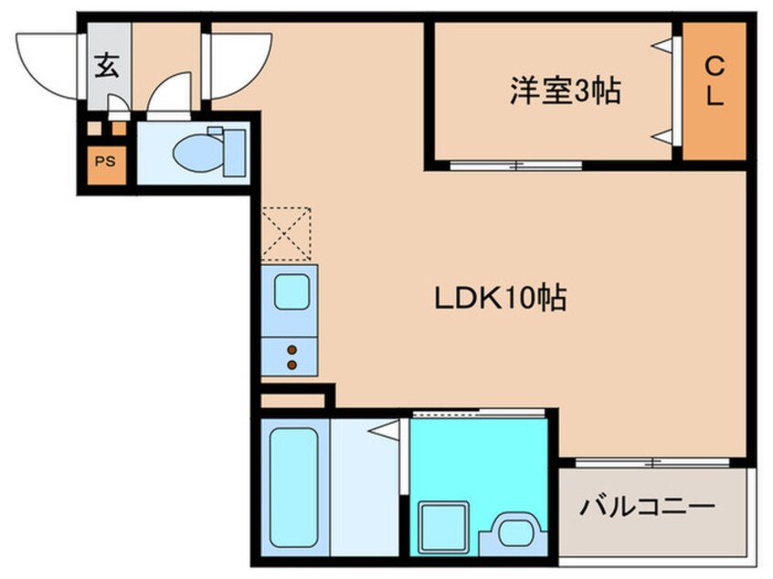 間取図 Jack biwajimaⅢ