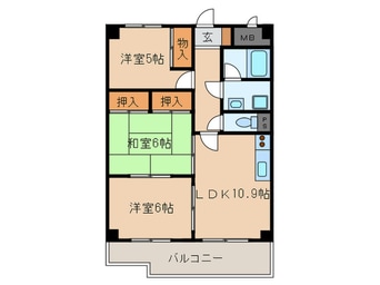 間取図 グランド－ル大幸Ⅰ