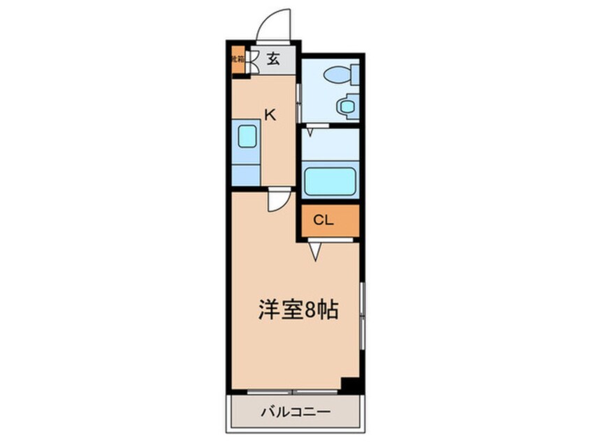 間取図 プリミエールKⅤ