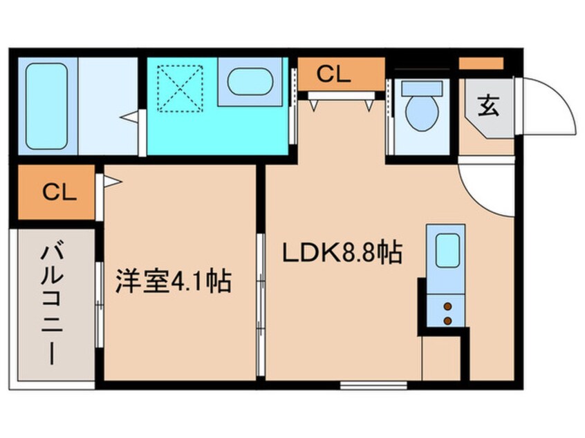 間取図 セントラルパーク中村公園