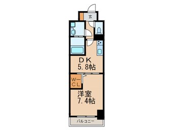 間取図 グランパークタワー