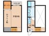 Ｇｒａｎｄｏｌｅ志賀本通Ⅱ 1Kの間取り