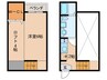 Ｇｒａｎｄｏｌｅ志賀本通Ⅱ 1Kの間取り
