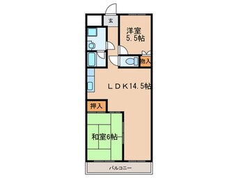 間取図 エステ－トＢＥＬＬ　Ⅰ