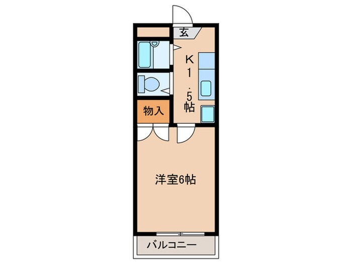 間取り図 ﾋﾟｱﾓﾄﾏﾁ