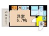 ライブコ－ト丸の内 1Rの間取り