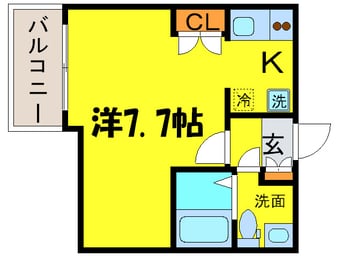 間取図 ライブコ－ト丸の内